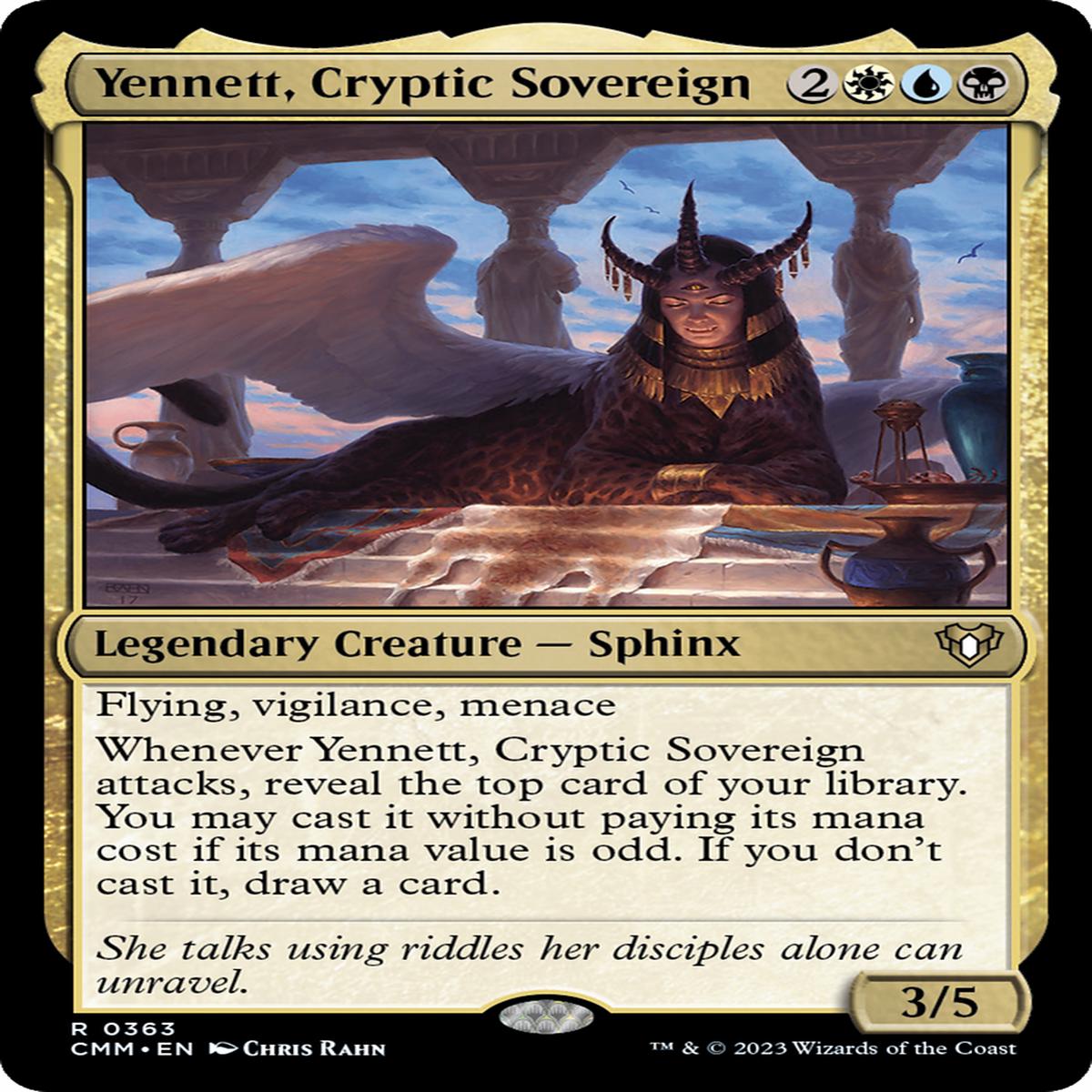 Yennett, Cryptic Sovereign (CMM) #363 [EN/N] s/o