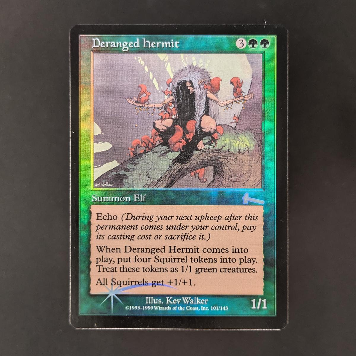 [FOIL] Deranged Hermit - Urza's Legacy - EX