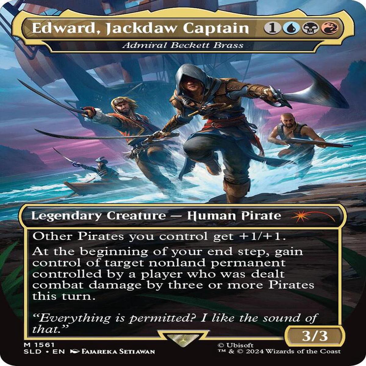 Admiral Beckett Brass - Blue/Black/Red
