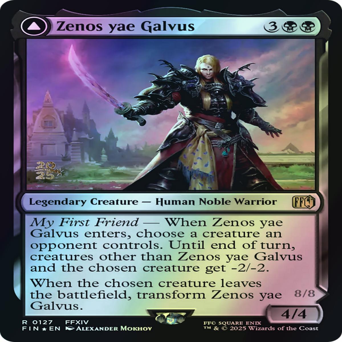 Zenos Yae Galvus Shinryu Transcendent Rival (Pfin) 127S EnF SO NearMint