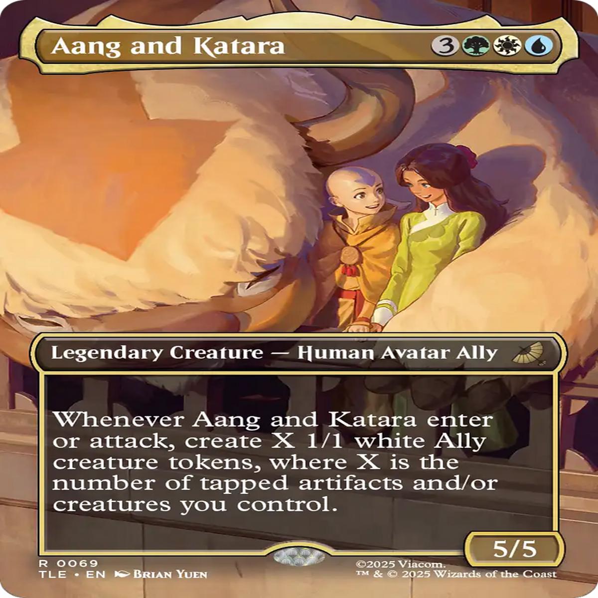Aang And Katara (Tle) 69 EnN SO NearMint