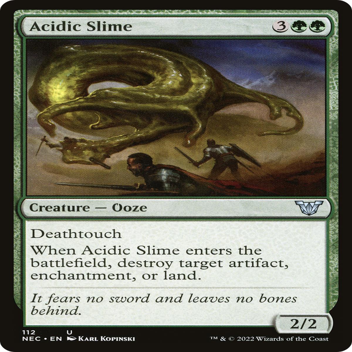 Acidic Slime (Nec) 112 EnN NearMint