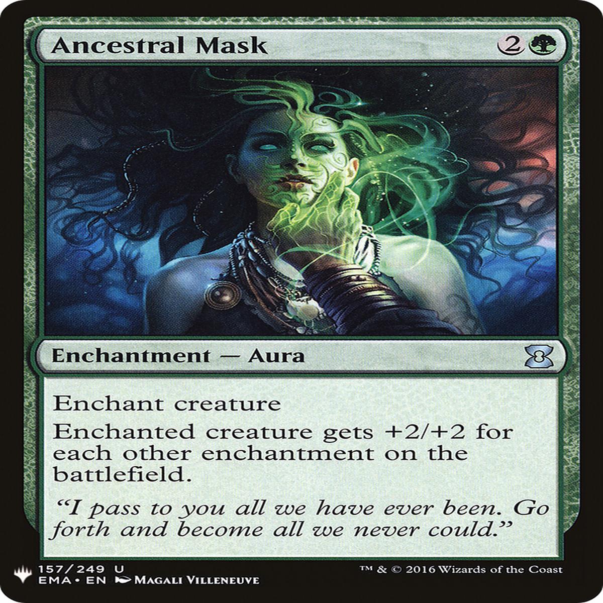 Ancestral Mask (PLST) #EMA-157 [EN/N] s/o