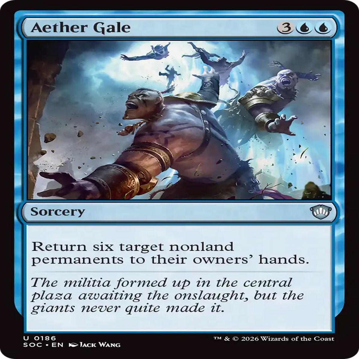 Aether Gale (Soc) 186 EnN NearMint