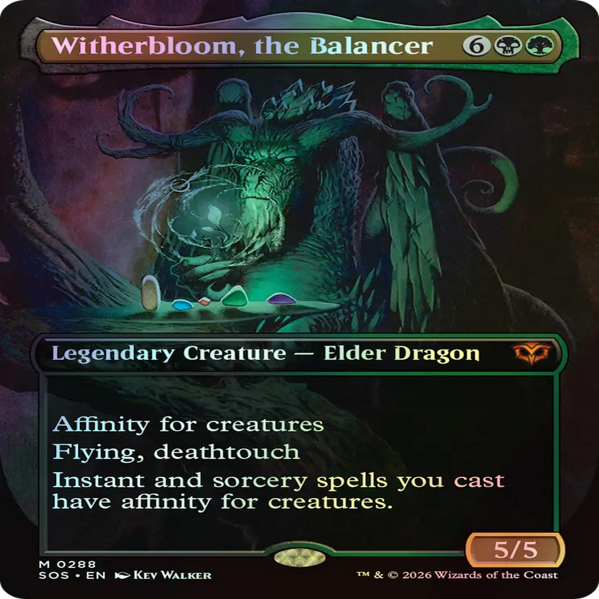Witherbloom, the Balancer (SOS) #288 [EN/F]