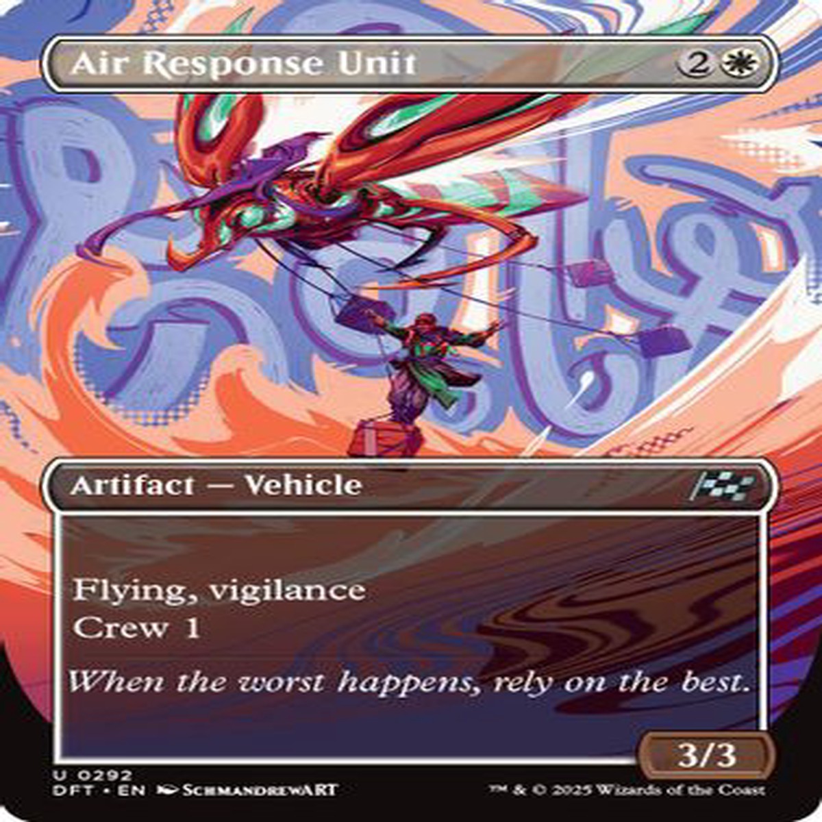 Air Response Unit (Borderless) (DFT-292) - Aetherdrift [Uncommon]