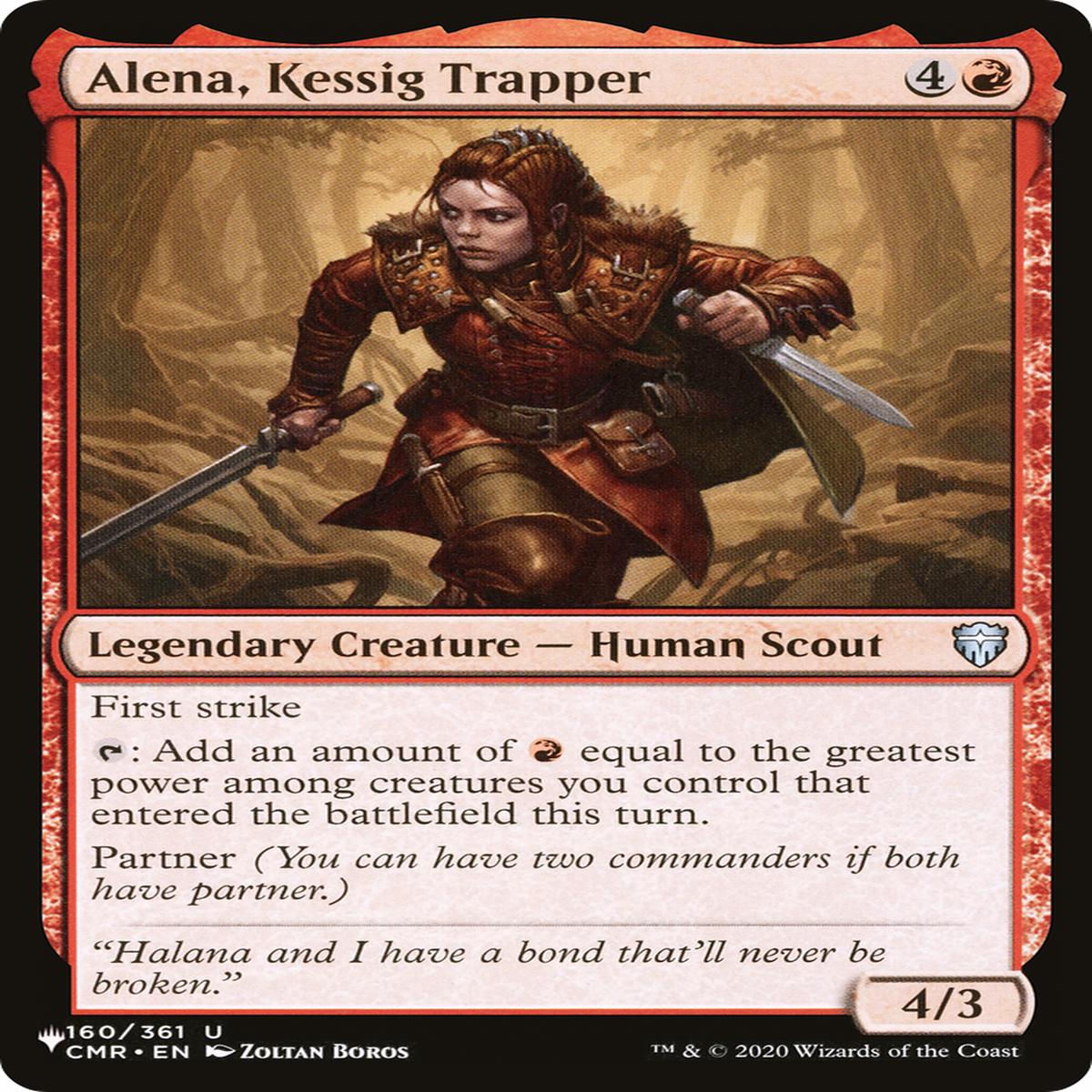 Alena Kessig Trapper (Plst) Cmr-160 EnN NearMint