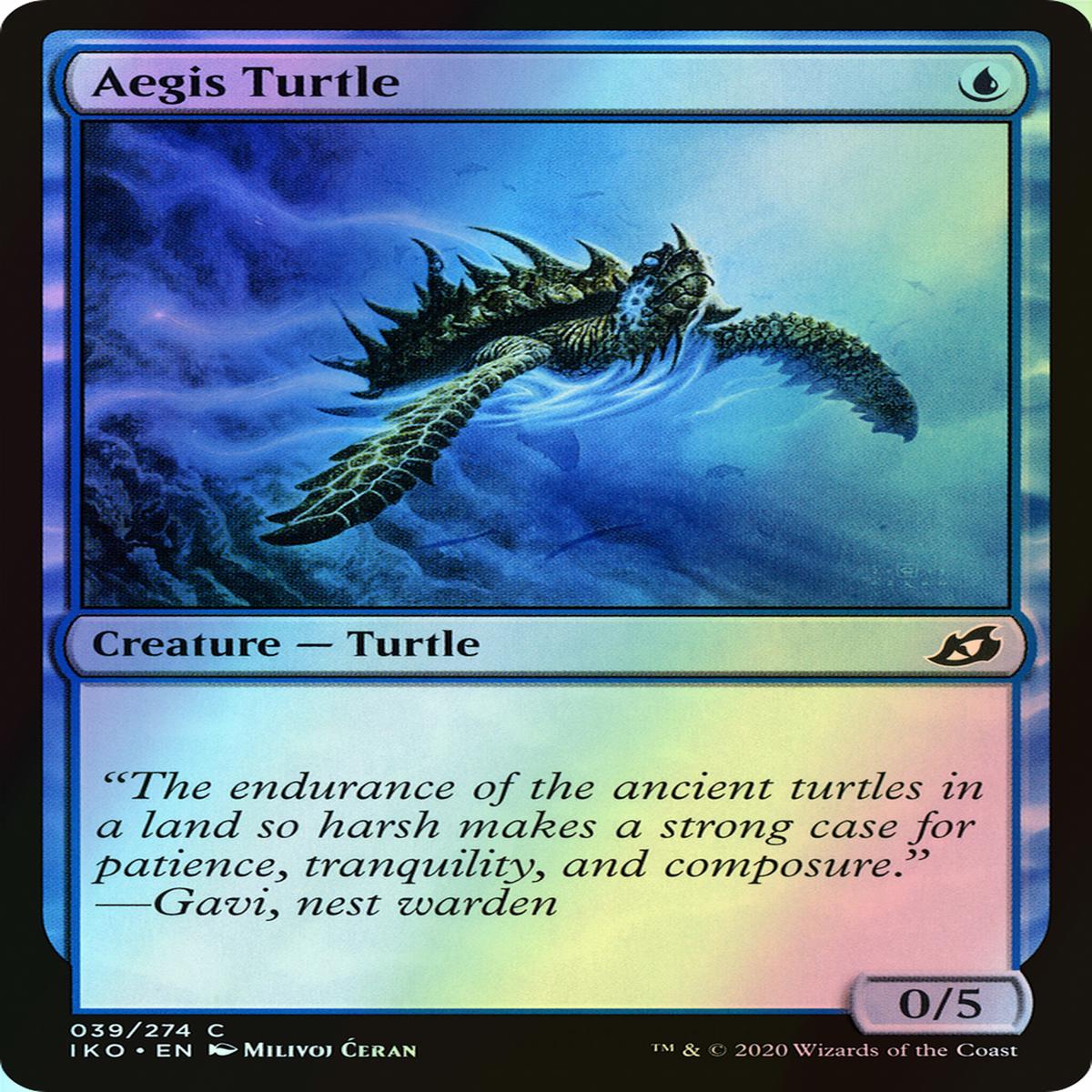 Aegis Turtle (Iko) 39 EnF SO ModeratelyPlayed