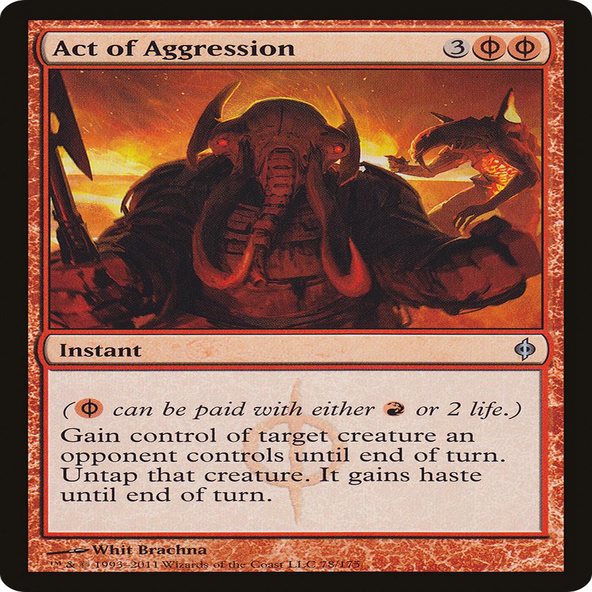 Act Of Aggression (Nph) 78 EnN ModeratelyPlayed