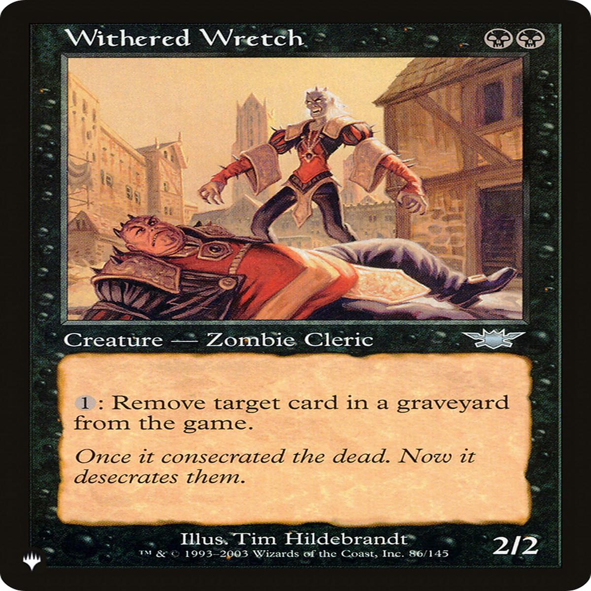 Withered Wretch (PLST) #LGN-86 [EN/N] s/o