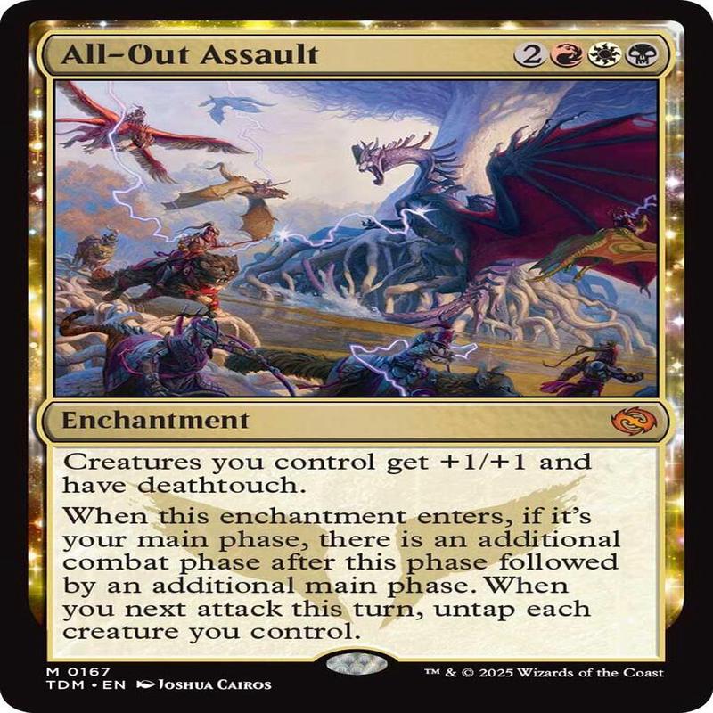 All-Out Assault - Red/White/Black